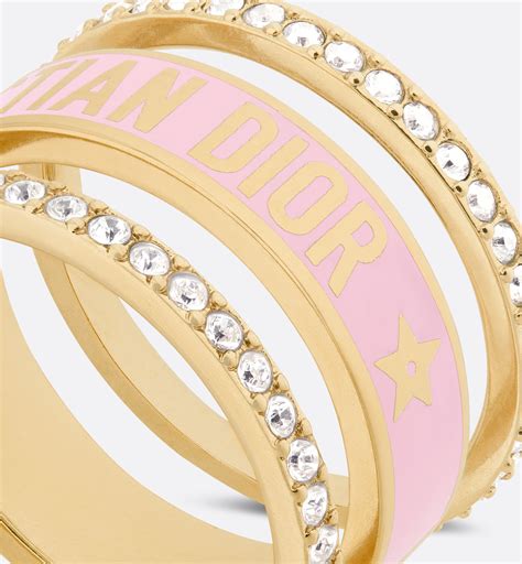 dior code ring set.